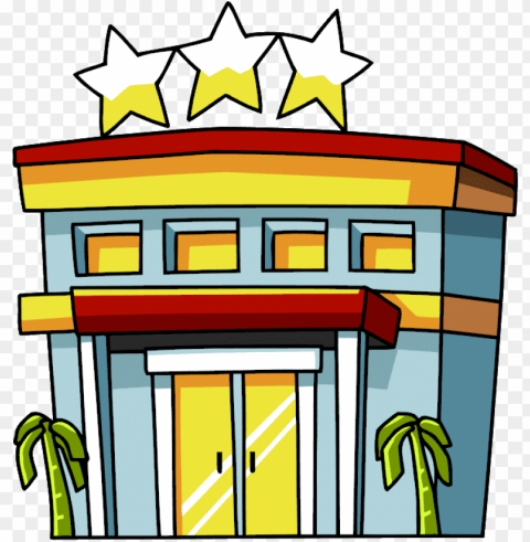 hotel Isolated Graphic on Transparent PNG
