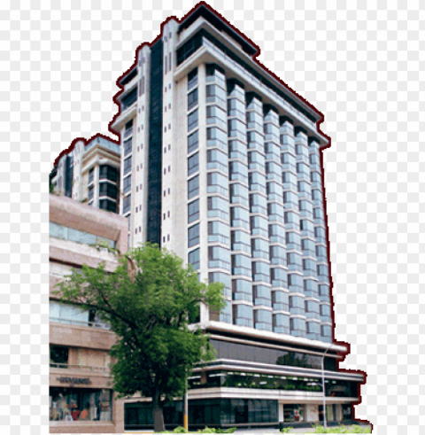 hotel Isolated Illustration on Transparent PNG