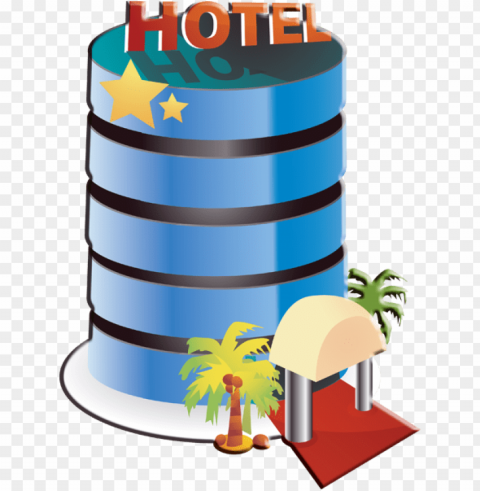 hotel Isolated Item in Transparent PNG Format