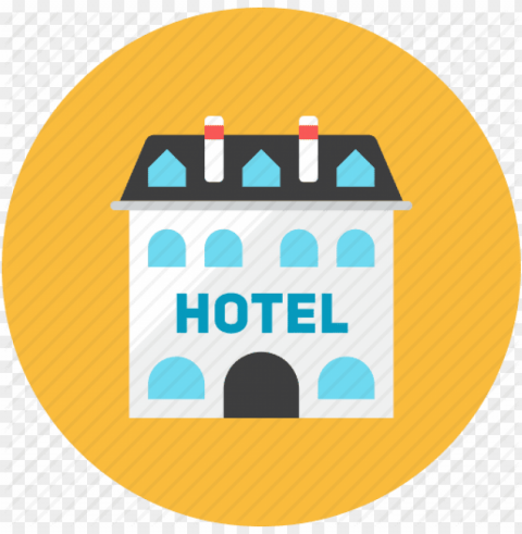 hotel Isolated Item on Clear Background PNG