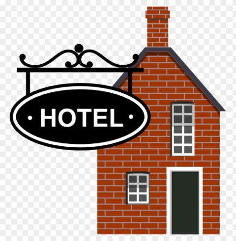 hotel Isolated Item with Transparent Background PNG