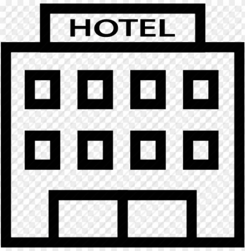 hotel Isolated Object with Transparency in PNG
