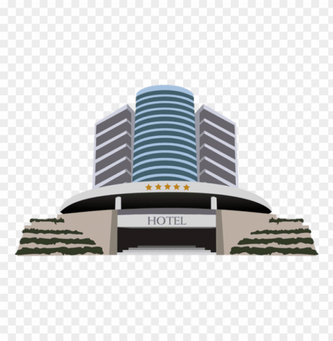 hotel PNG Image with Transparent Isolated Graphic Element