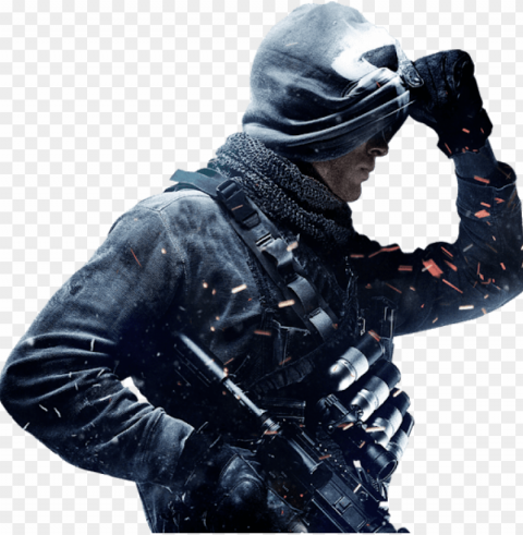 hoto - call of duty ghost PNG Graphic with Isolated Clarity