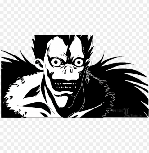 hoto - death note ryuk vector Clean Background Isolated PNG Icon