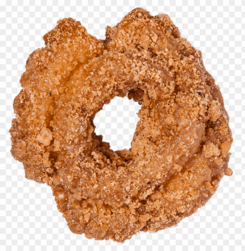 hoto of cinnamon old fashioned donut - lebkuche Free PNG file
