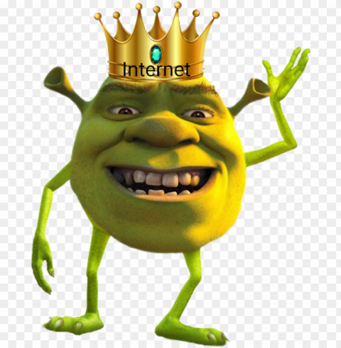 hoto - shrek wazowski Isolated Element with Clear Background PNG