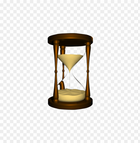 Hourglass Isolated Illustration On Transparent PNG