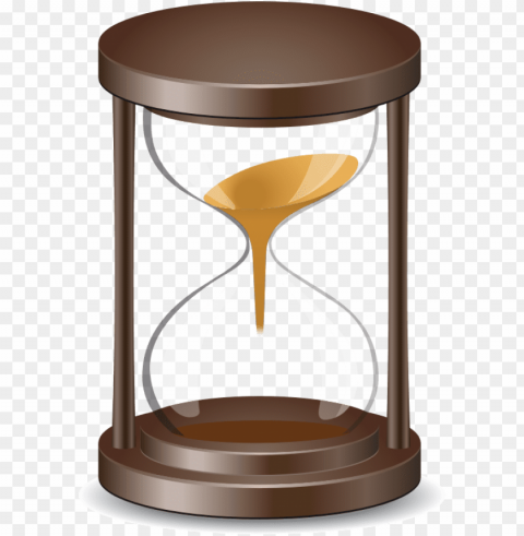 hourglass Isolated Illustration with Clear Background PNG