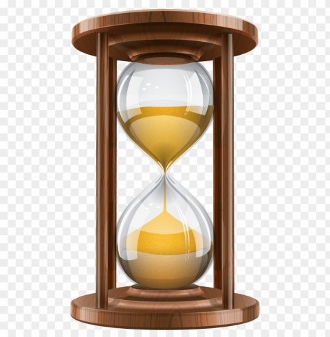 hourglass Isolated Item in Transparent PNG Format