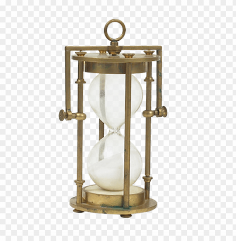 hourglass Isolated Item on Clear Background PNG