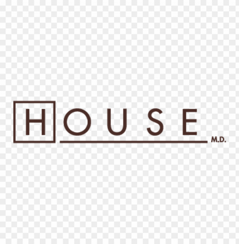 house mddr house vector logo HighResolution Transparent PNG Isolated Item