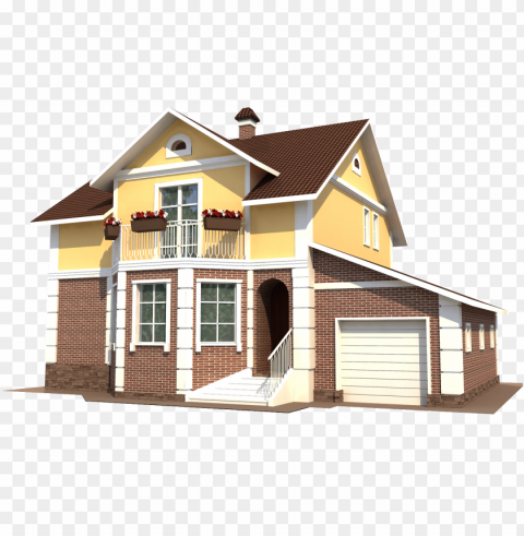 House Transparent PNG Graphic With Isolated Object