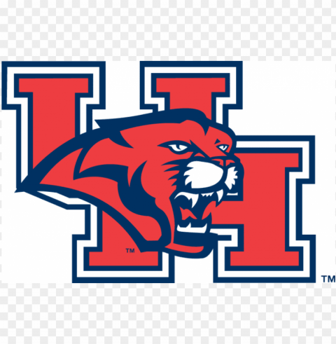 houston cougars iron ons - university of houston cougars Isolated Character on Transparent Background PNG