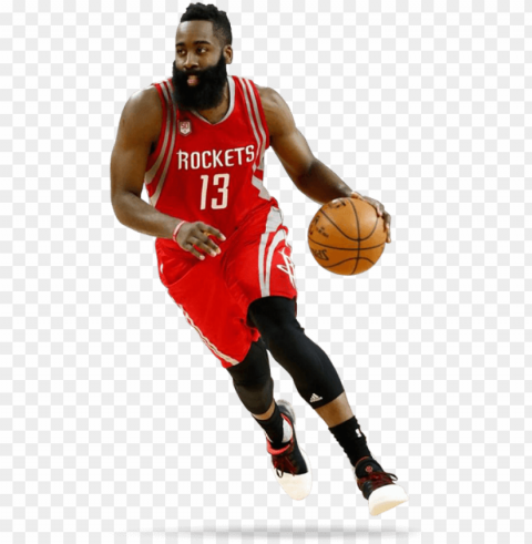 houston rockets players PNG with transparent backdrop