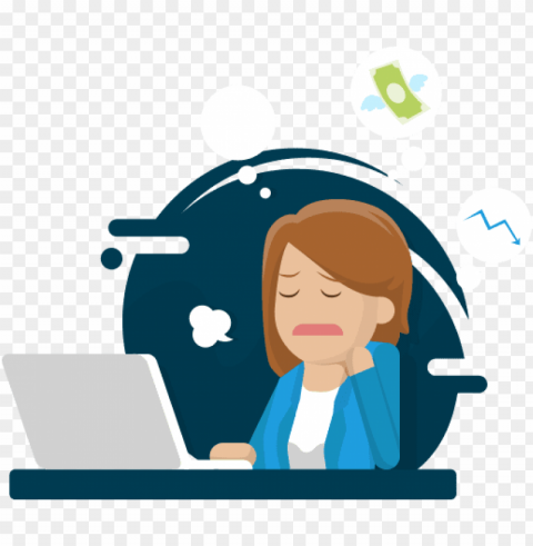 how much stress do your accounts people go through - stress images PNG cutout