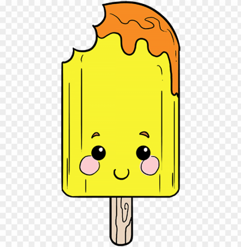 how to draw cute popsicle PNG images with no limitations