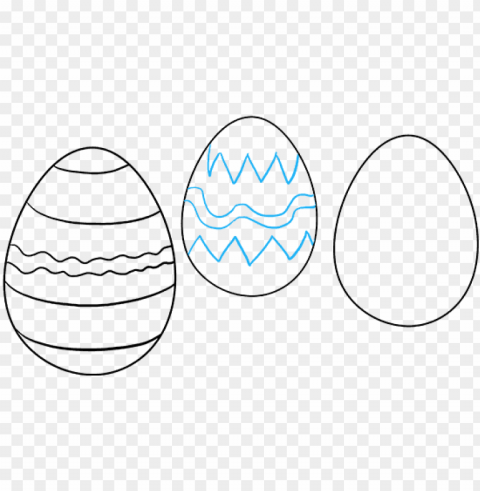 how to draw easter eggs - easter PNG with no background required