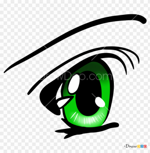 how to draw eye kawaii anime eyes clipart freeuse download - transparent green anime eyes PNG graphics with clear alpha channel collection