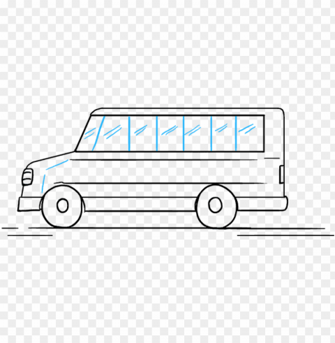 how to draw school bus - draw a school bus Clear background PNG images bulk