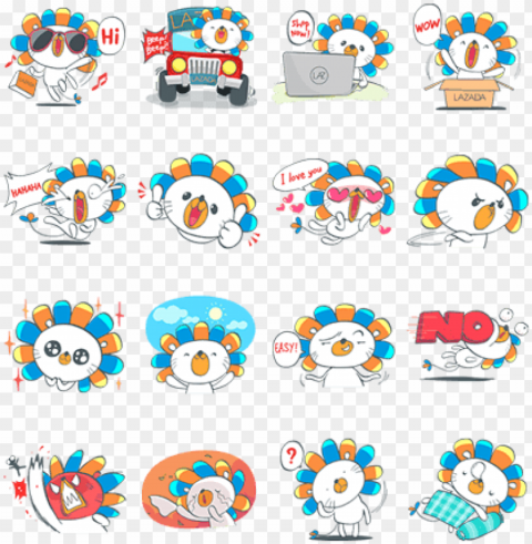 how to get line stickers via register phone number - laz the lio Free PNG images with alpha channel set