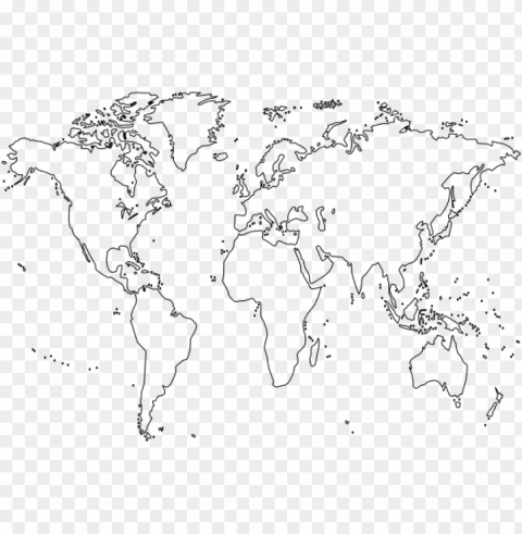 how to set use blank world map icon PNG for Photoshop