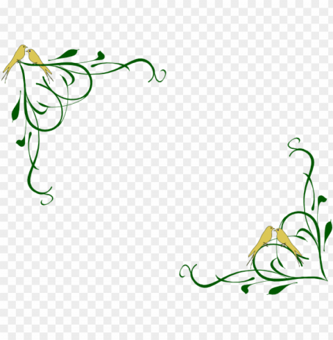 how to set use love birds in the corners svg vector PNG with alpha channel