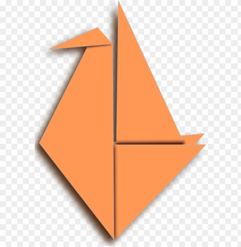 how to set use origami bird svg vector PNG with transparent bg