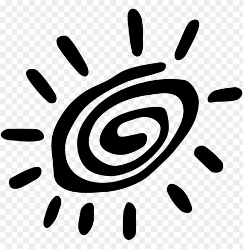 how to set use rock art spiral sun clipart Clear Background PNG Isolated Graphic PNG transparent with Clear Background ID 2cfddd1b