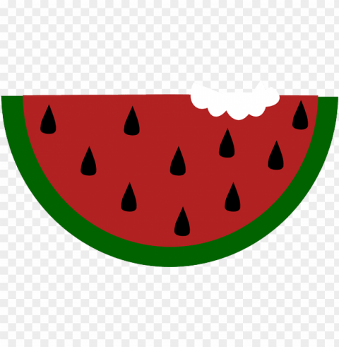 how to set use watermelon with bite clipart PNG files with clear backdrop assortment