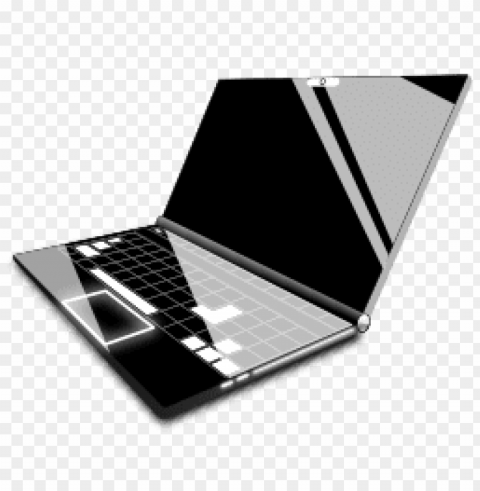 hp laptop icon Isolated Element on Transparent PNG