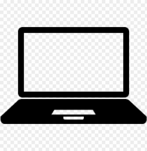 hp laptop icon Isolated Graphic on Transparent PNG