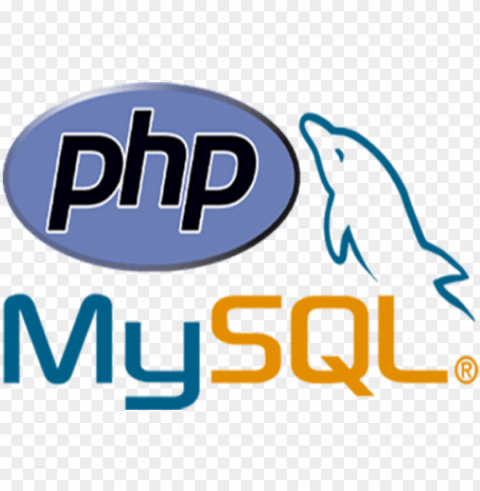 hp & mysql logo - php mysql logo ClearCut PNG Isolated Graphic