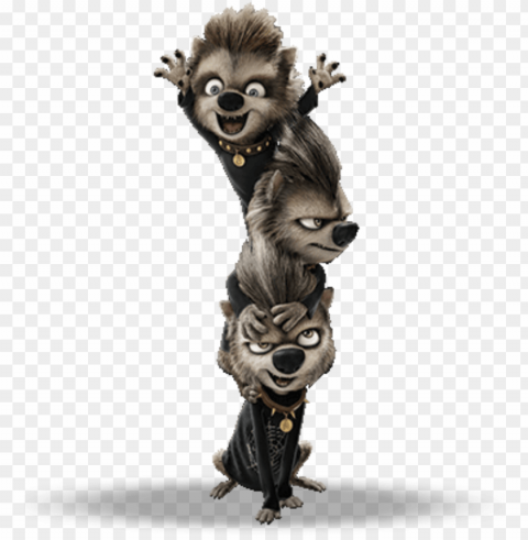ht3 logo puppies - hotel transylvania lobo Clear PNG file