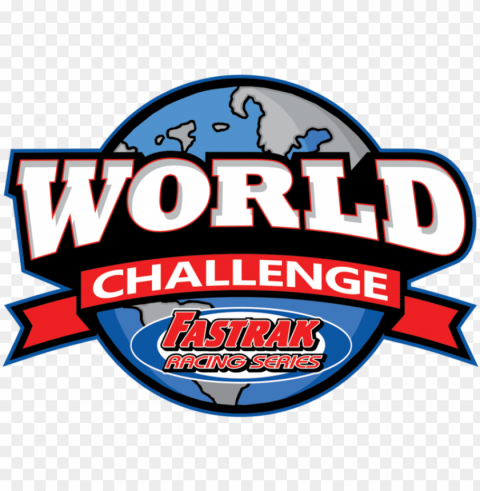 Fastrak Racing world Challenge logo HighQuality PNG Isolated on Transparent Background