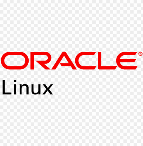 oracle linux logo PNG transparent graphic