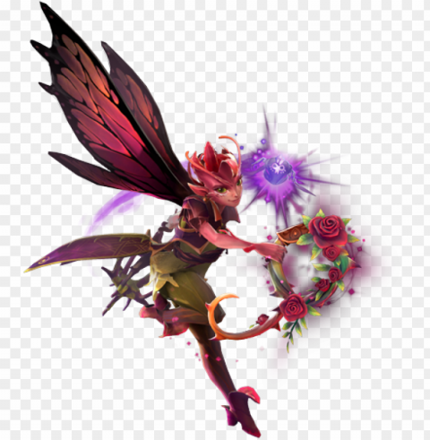 dark willow dota 2 Isolated Artwork in Transparent PNG
