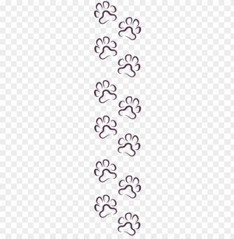 huellas de perro - do Isolated Element on Transparent PNG