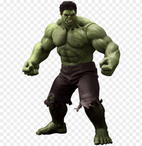 hulk - hot toys marvel the avengers hulk sixth scale figure Isolated Subject with Clear Transparent PNG
