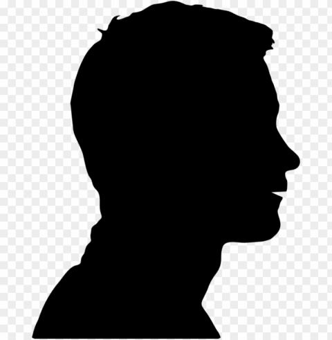 human head face silhouette brain - human head silhouette Transparent PNG images for graphic design