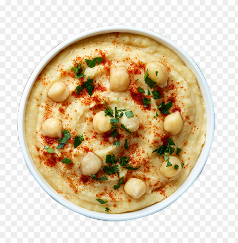 hummus food Transparent PNG Isolated Item