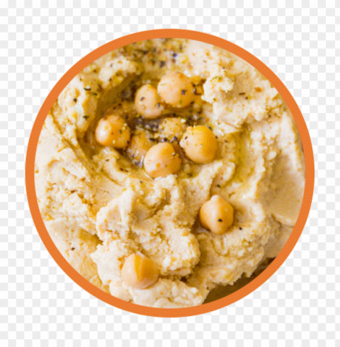 hummus food images Transparent PNG Isolated Element with Clarity