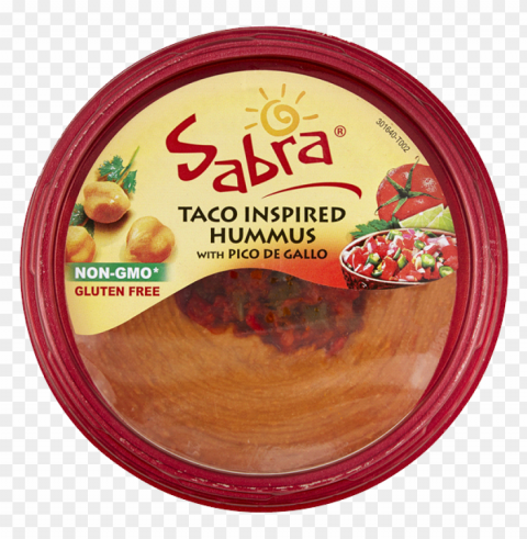 Hummus Food Transparent PNG Object Isolation