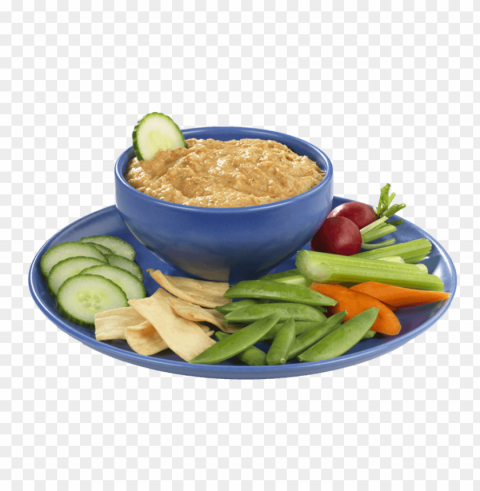 hummus food background Transparent PNG Isolated Object with Detail