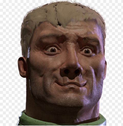 humorowo doom guy - quake champions meme Isolated Subject with Clear Transparent PNG
