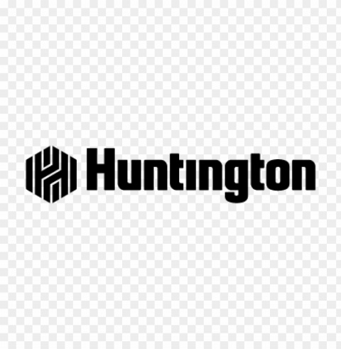 huntington company vector logo Transparent PNG Object with Isolation