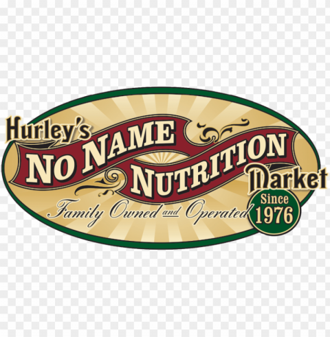 hurley's no name nutrition market Isolated Design Element in HighQuality Transparent PNG
