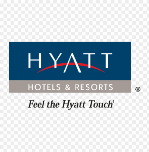 hyatt hotels & resorts vector logo free Isolated Character on HighResolution PNG