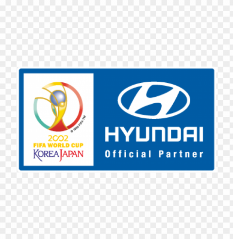 hyundai 2002 fifa world cup vector logo HighResolution Transparent PNG Isolated Element