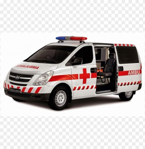 hyundai ambulance PNG Image with Isolated Transparency